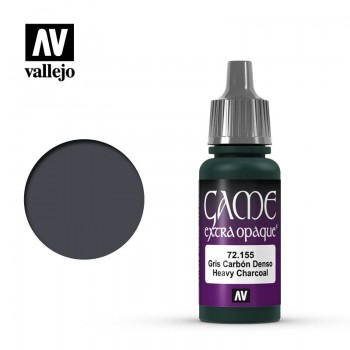 Vallejo Game Color 17ml Heavy Charcoal 72155